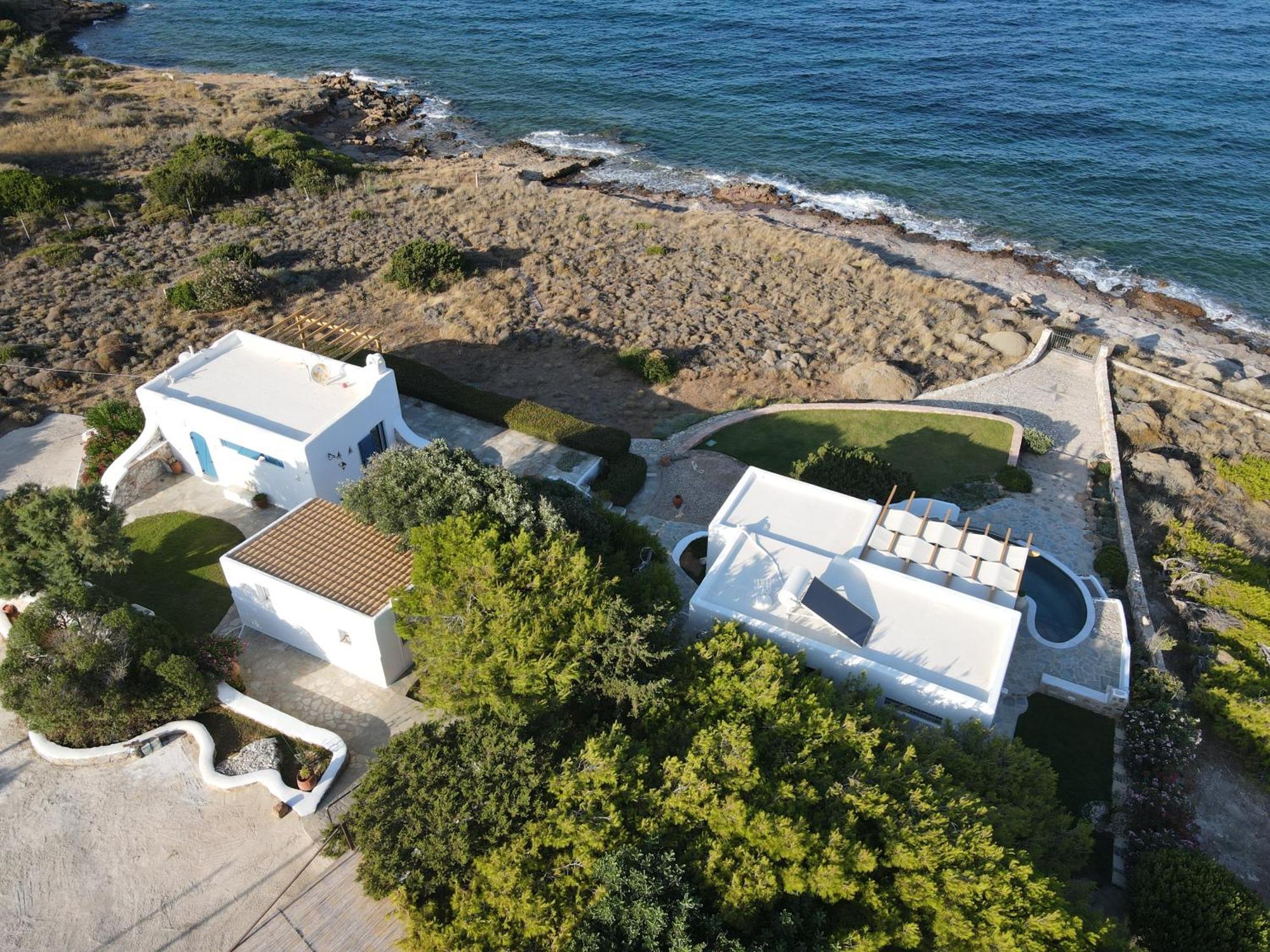 Seafront Villa Polyxene Keratea Exterior photo